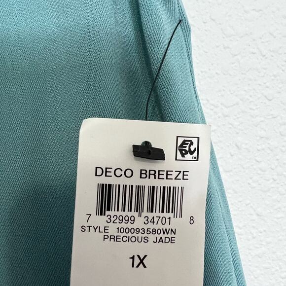 Alfani Women's Plus Size Asymmetrical Drape-Neck Top,
Size 1X - Picture 4 of 6